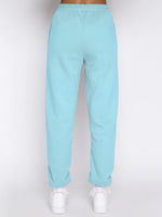 Women's Stand-Up Collar Zipper Sweatshirt & Trousers Loungewear Set - Vibrant Solid Color Comfort
