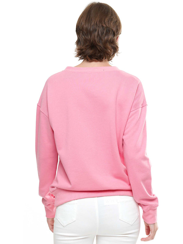 Women's Embroidered Nutcracker Sequin Christmas Jumper