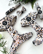 Sage Leopard Design Dog Harness