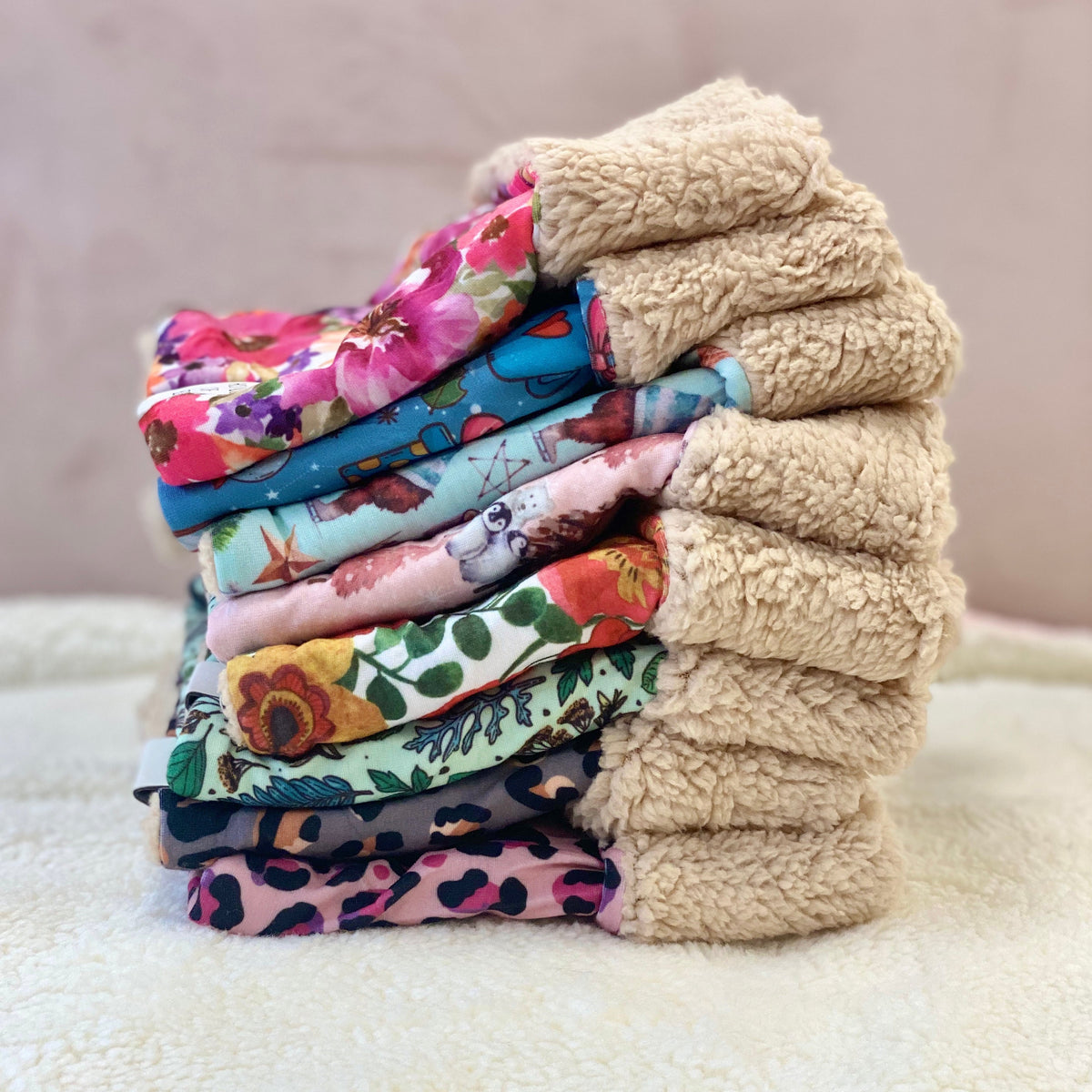 Ferntastic Faux Sherpa Fleece Dog Snood