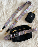 Ulti-Mate Dog Walking Bag - Black - Gold Hardware - Bag Only