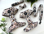Sage Leopard Design Dog Harness