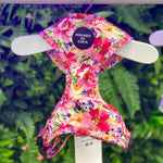 'Florentina' - Pink Floral Dog Harness
