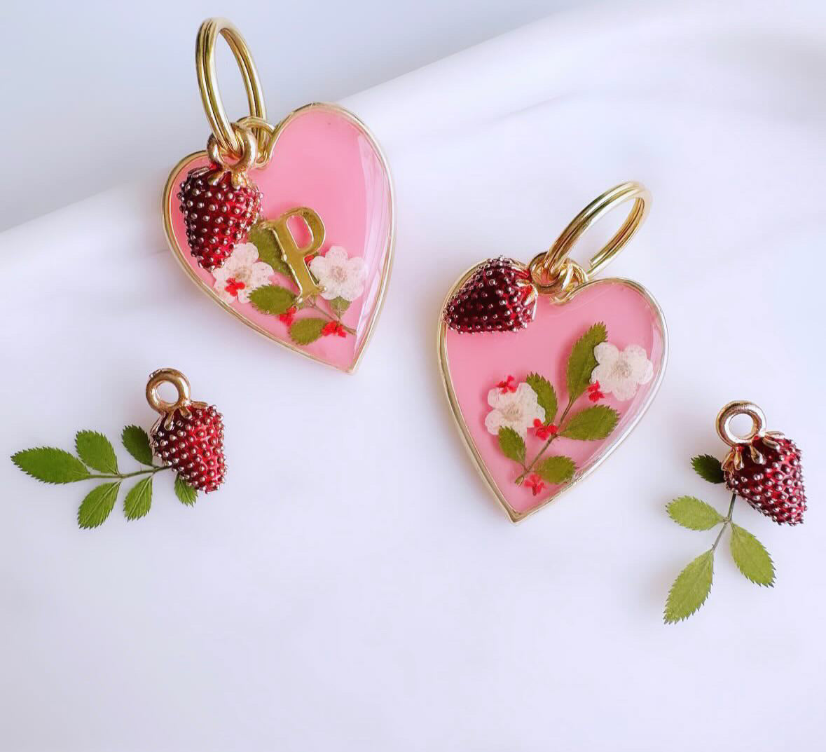 Strawberry Patch Design Dog Harness