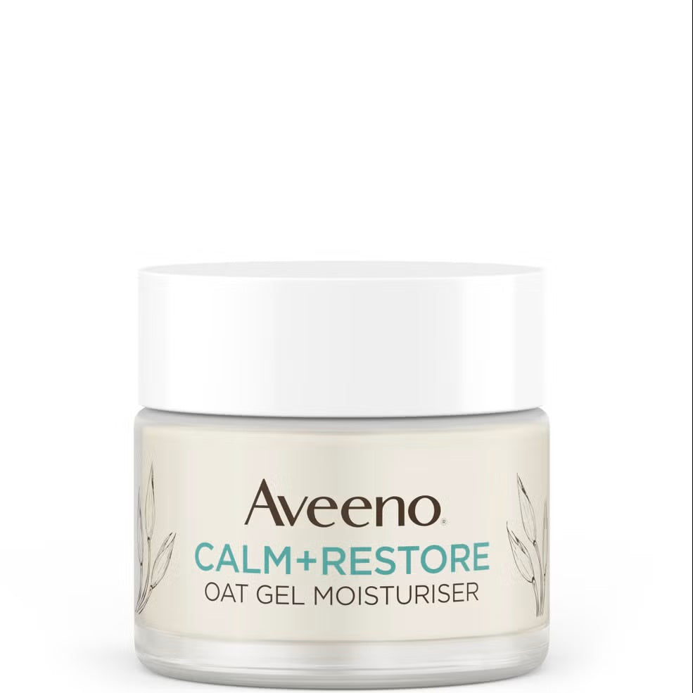 Aveeno Face Calm and Restore Oat Gel Moisturiser 50ml