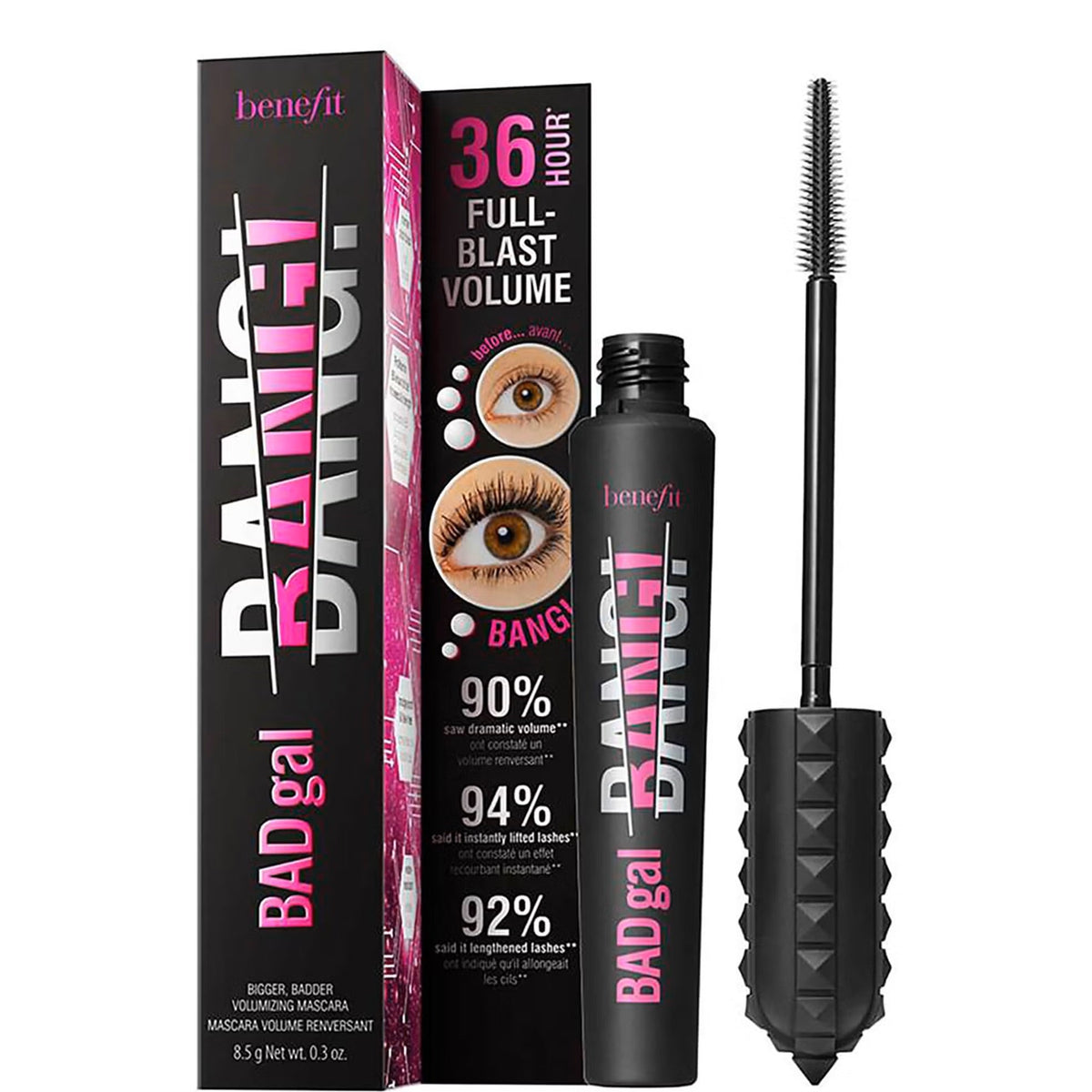 benefit BADgal BANG! Volumizing Mascara Pitch Black 8.5g