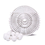 Ines Bamboo Wooden Woven Holiday Stylish Unique Bag