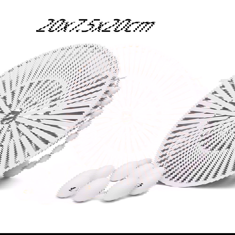 Ines Bamboo Wooden Woven Holiday Stylish Unique Bag White Small