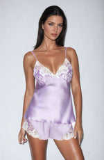 Irall Andromeda Shorts Top Nightwear Set Lavender