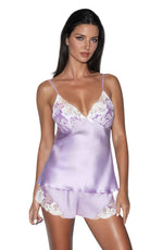 Irall Andromeda Shorts Top Nightwear Set Lavender
