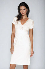 Irall Gia Viscose Lace Cream Nightdress