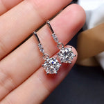 Isadora 1 Carat Moissanite Diamond Earrings