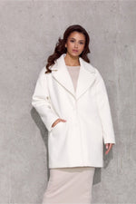 Roco Fashion Betty Oversized Short Coat beige