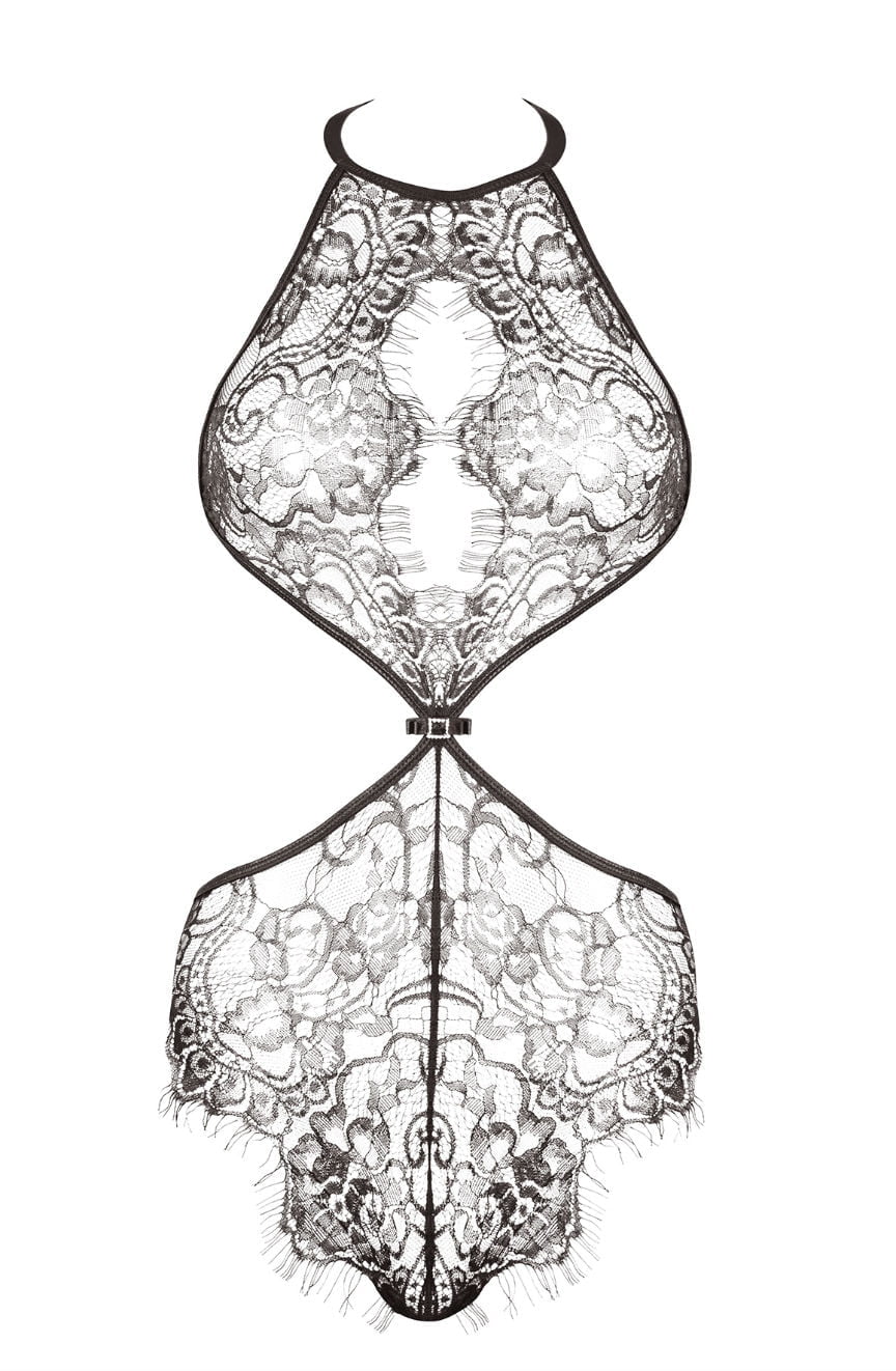 Beauty Night Jordana Lace Teddy Black