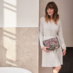 'Kate' Hanging Beauty Bag in Blossom Charcoal