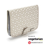 'Kate' Hanging Beauty Bag in Starflower Gold