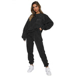 Kate Long Sleeve Ladies Loungewear Two-piece Loungewear Set | 7 Colours Dark Grey