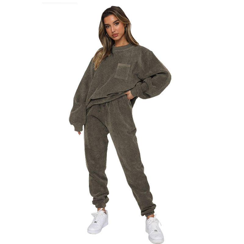 Kate Long Sleeve Ladies Loungewear Two-piece Loungewear Set | 7 Colours