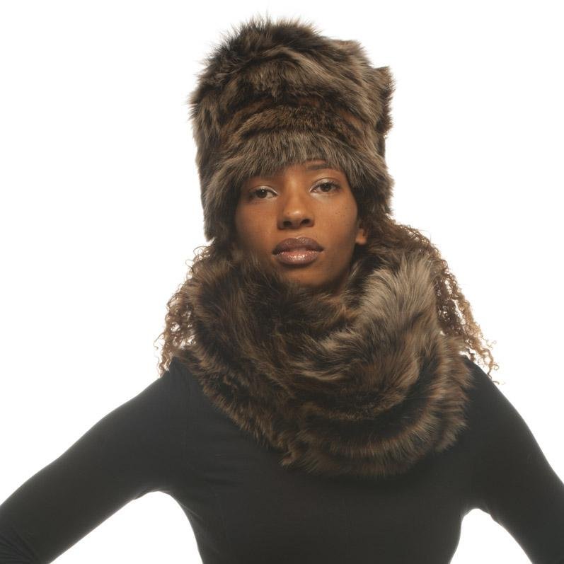 Katie Shearling Pillbox Hat