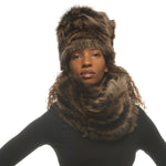 Katie Shearling Pillbox Hat