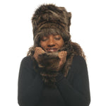 Katie Shearling Pillbox Hat