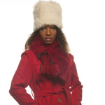 Katie Shearling Pillbox Hat