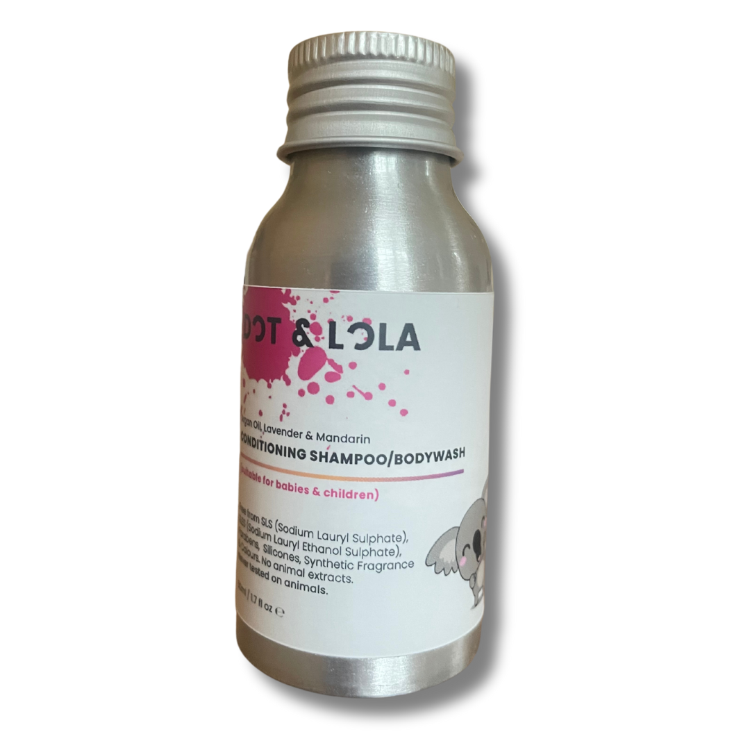 Dot & Lola Kids 3 in 1 Conditioning Shampoo and Body Wash 50ml