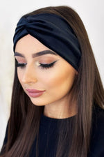 Knot Velour Headband 8 Colours | IVON black one-size-fits-all