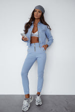 LaBalancia Blue Long-Sleeve Loungewear Set blue