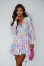 LaBalancia Multicolour Floral Short Dress multicolor