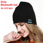 LED Hat With Stereo Headset No LED Light