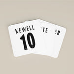 Leeds United Premier League Legends Football Coasters - Set of 4