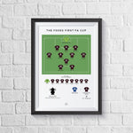 Leicester City vs Chelsea 2021 FA Cup Final Print A0 - 841mm x 1189mm