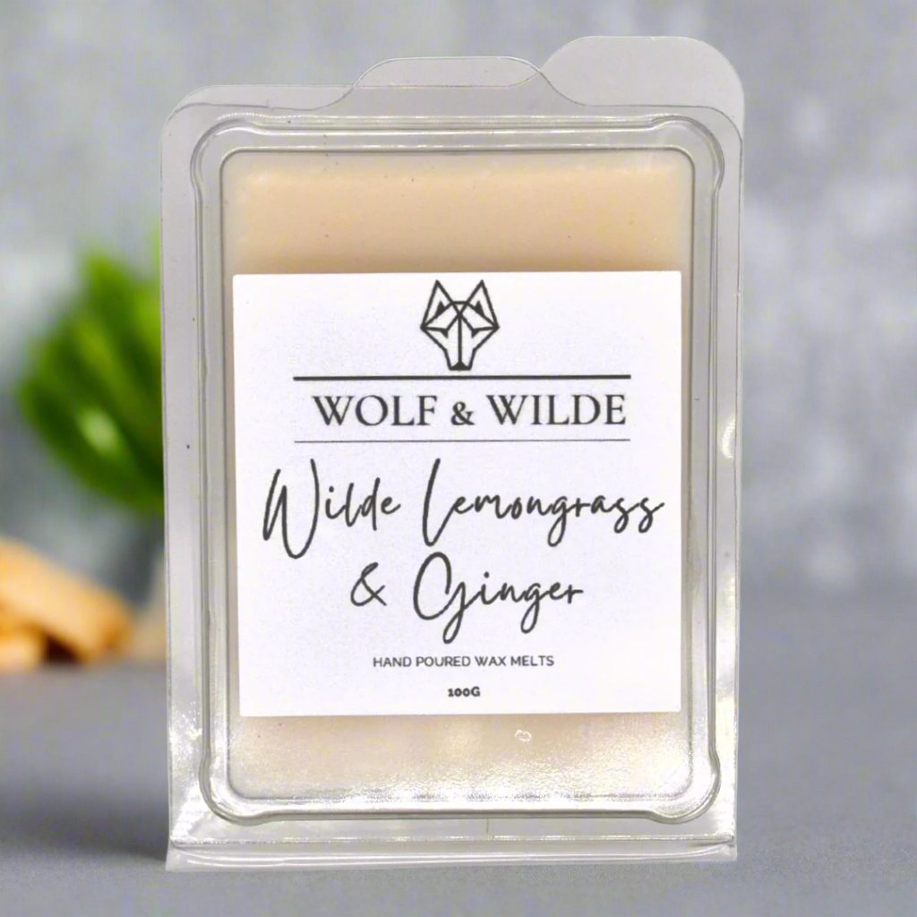 Lemongrass & Ginger Soy Wax Melts 100g