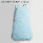 Light Blue Stars Baby Sleeping Bag