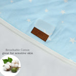 Light Blue Stars Baby Sleeping Bag