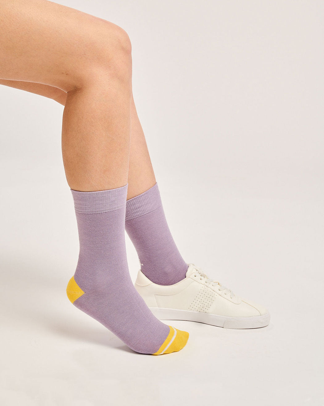 Lilac Everyday Crew Socks