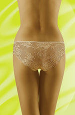 Wolbar Lola Lace Trim Briefs Beige