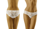 Wolbar Lola Lace Trim Briefs White