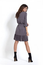 Loose Frilly Simple Day Dress | IVON