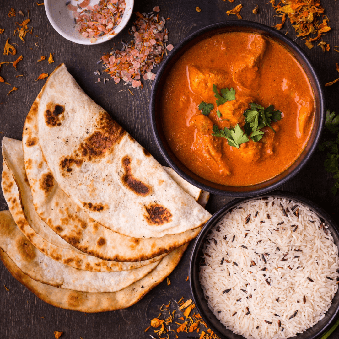 Spice Pots Luxury Curry Lovers Gift Tin | 5 Spice Kit with Candle & Recipes