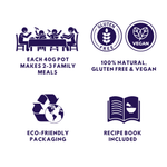 Spice Pots Luxury Curry Lovers Gift Tin | 5 Spice Kit with Candle & Recipes