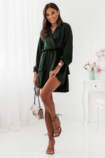 Madellay V-neckline Short Cocktail Dress | IVON