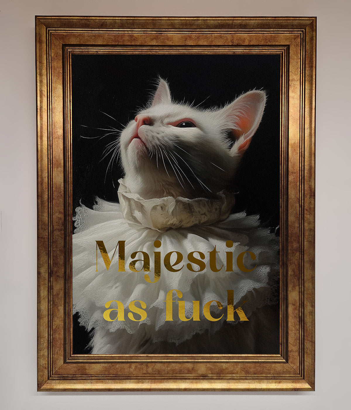 Majestic As Foil Print Bronze