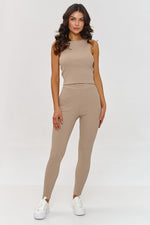 Makadamia 3-in-1 Loungewear Set with Sweatshirt, Top, and Leggings