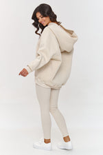 Makadamia 3-in-1 Loungewear Set with Sweatshirt, Top, and Leggings