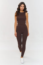 Makadamia 3-in-1 Loungewear Set with Sweatshirt, Top, and Leggings