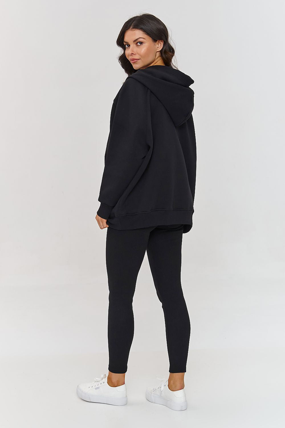 Makadamia 3-in-1 Loungewear Set with Sweatshirt, Top, and Leggings