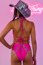 Mandy pink bikini Set