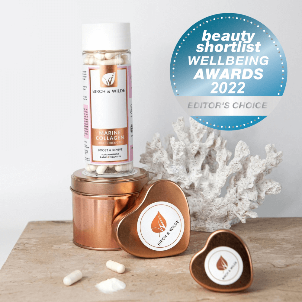 Birch & Wilde Marine Collagen 1200mg 90 Capsules